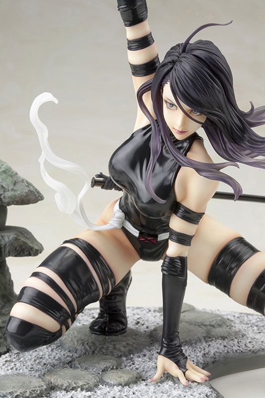 X-Men - Psylocke - Bishoujo Statue - Marvel x Bishoujo - 1/7 - X-Force Ninja Outfit (Kotobukiya)