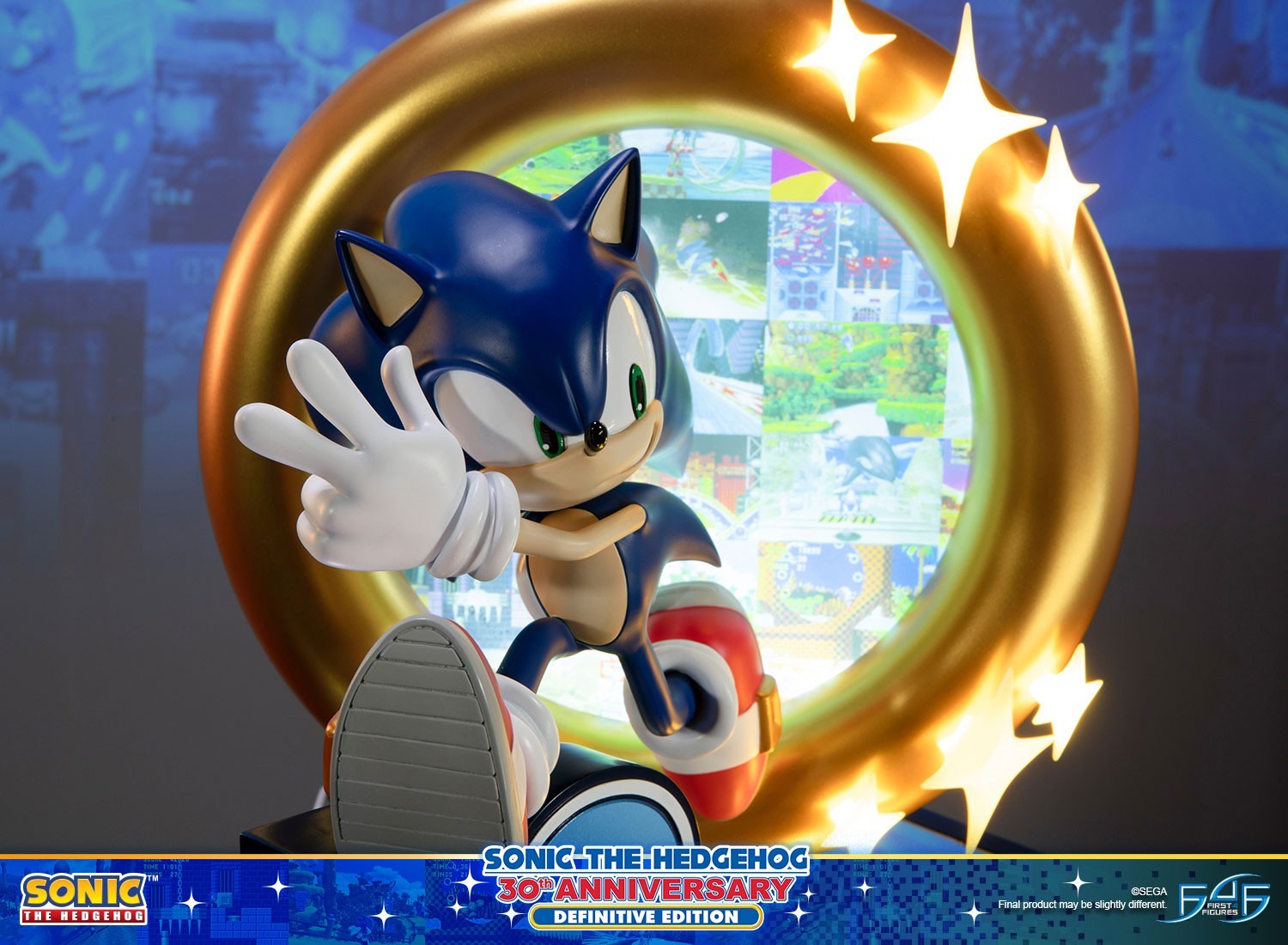 Sonic the Hedgehog - Sonic 30th Anniversary - Definitive Edition (First 4 Figures) photo 2