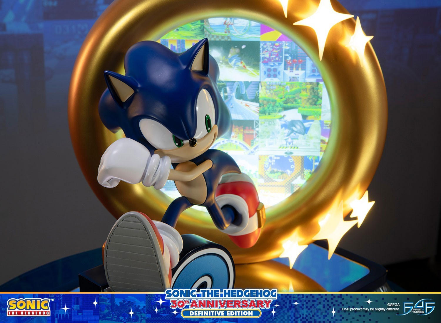 Sonic the Hedgehog - Sonic 30th Anniversary - Definitive Edition (First 4 Figures) photo 3