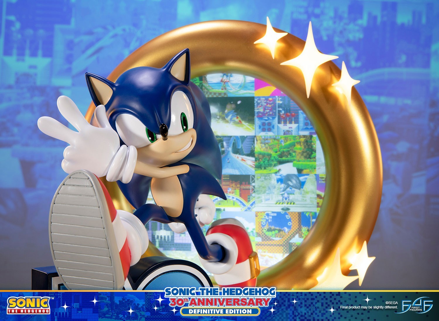 Sonic the Hedgehog - Sonic 30th Anniversary - Definitive Edition (First 4 Figures) photo 23