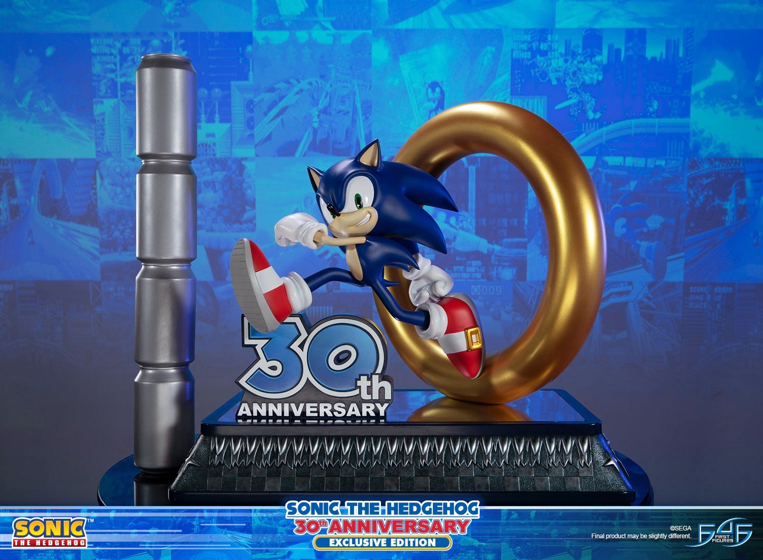 Sonic the Hedgehog - Sonic 30th Anniversary - Exclusive Edition (First 4 Figures) photo 5