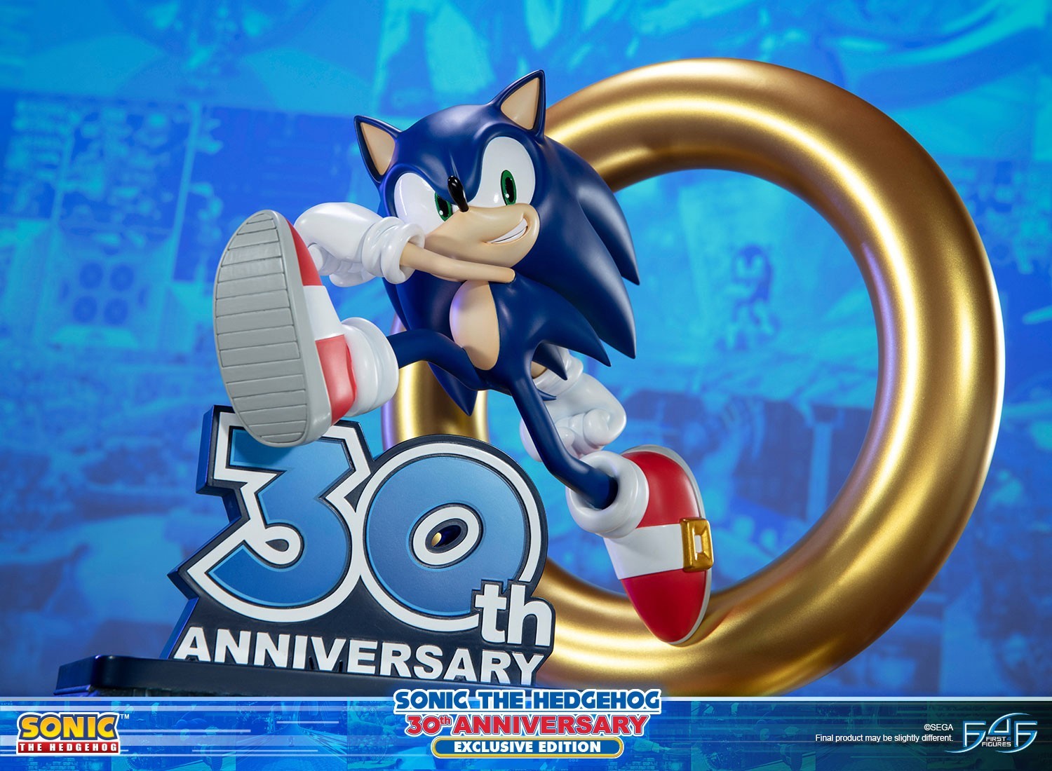 Sonic the Hedgehog - Sonic 30th Anniversary - Exclusive Edition (First 4 Figures) photo 7