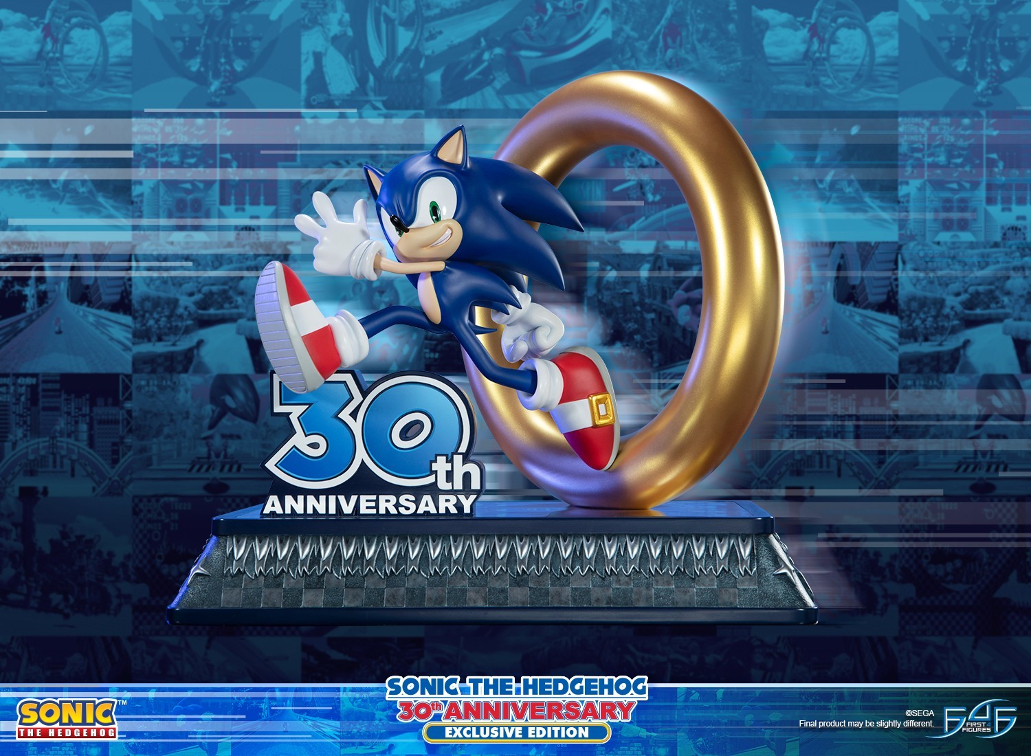 Sonic the Hedgehog - Sonic 30th Anniversary - Exclusive Edition (First 4 Figures) photo 21