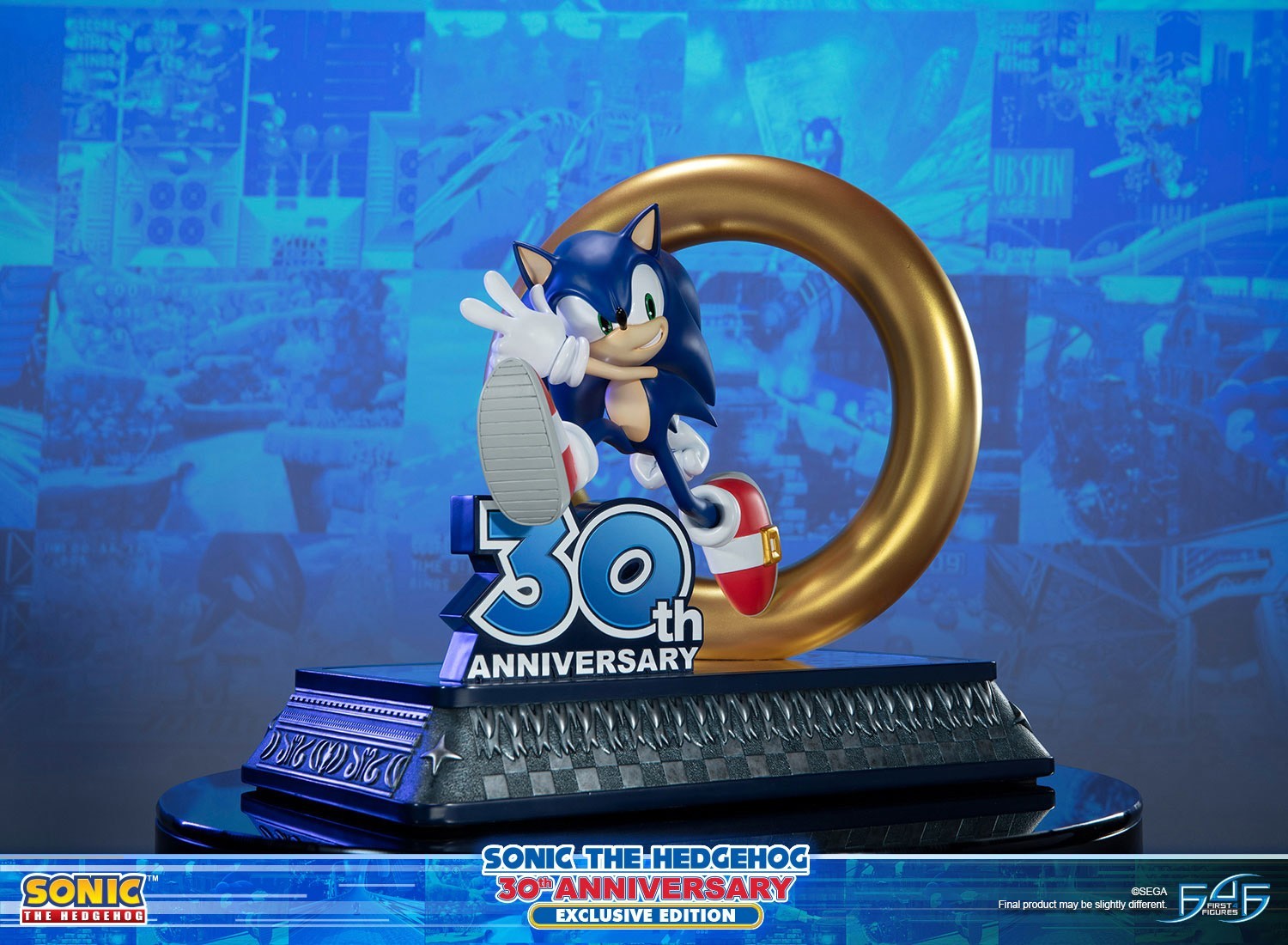 Sonic the Hedgehog - Sonic 30th Anniversary - Exclusive Edition (First 4 Figures) photo 22