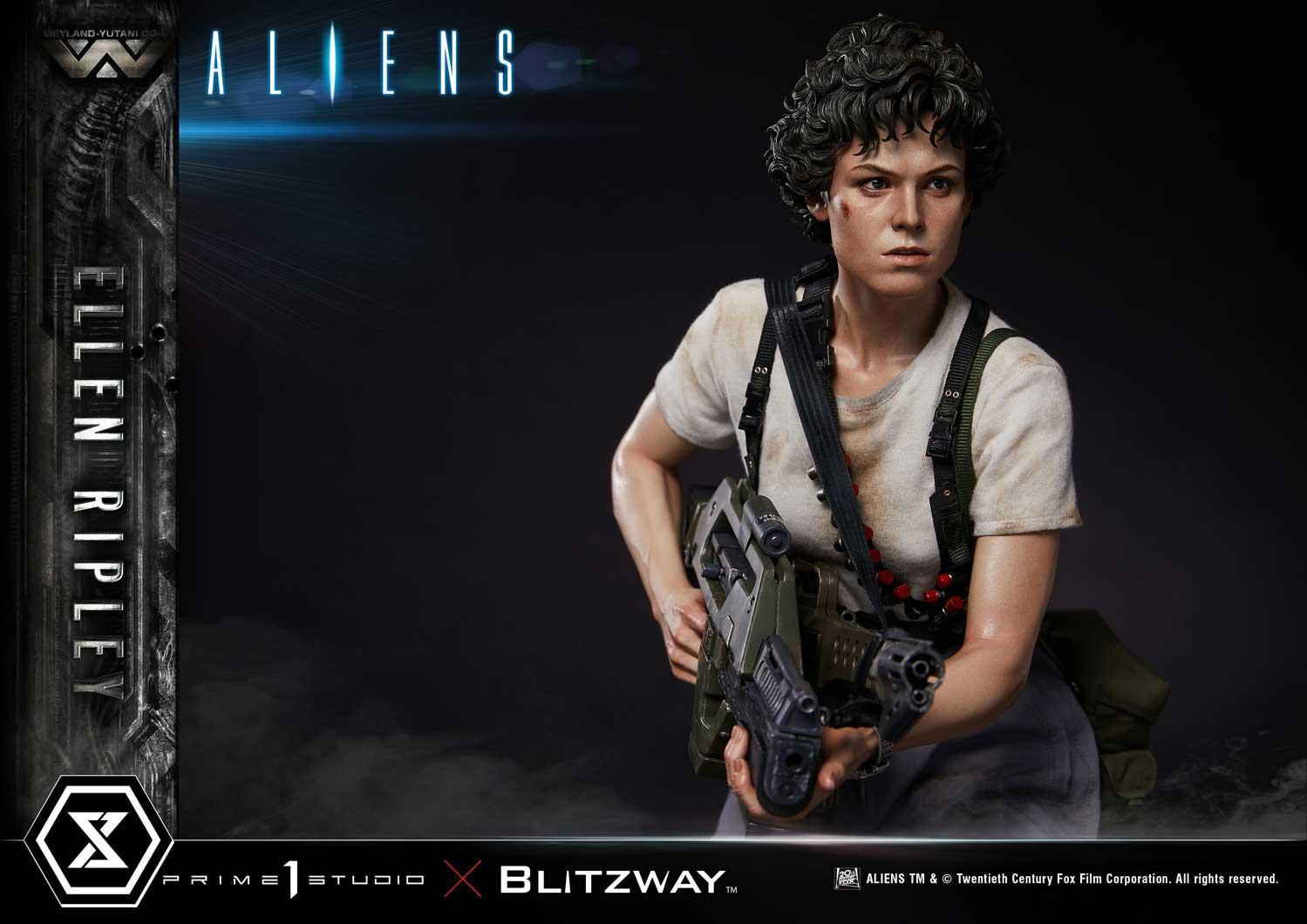 Aliens - Ellen Ripley - Facehugger - Ultimate Premium Masterline  (UPMAL-01S) - 1/4 - Bonus Version (Blitzway, Prime 1 Studio) photo 8