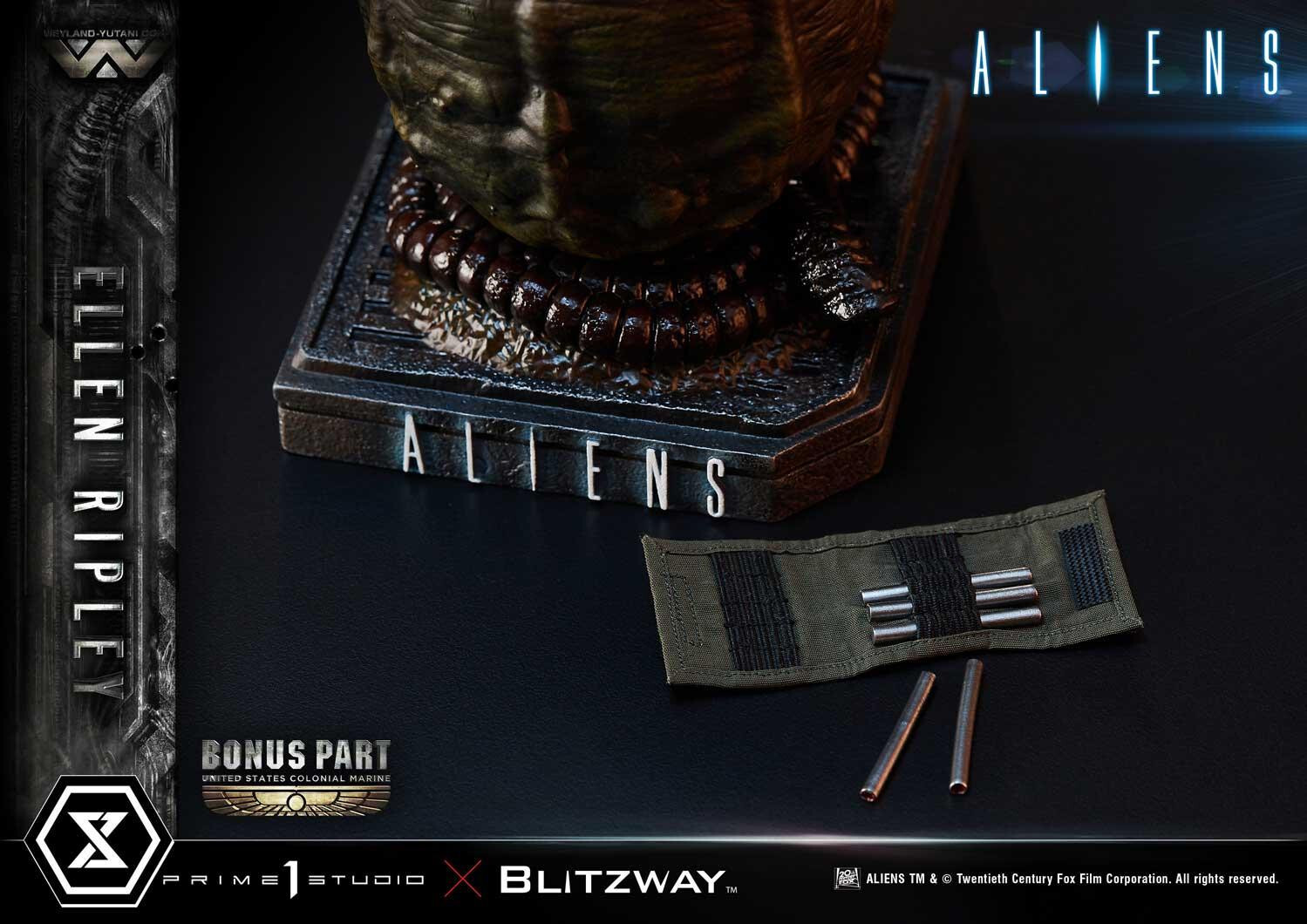 Aliens - Ellen Ripley - Facehugger - Ultimate Premium Masterline  (UPMAL-01S) - 1/4 - Bonus Version (Blitzway, Prime 1 Studio) photo 44