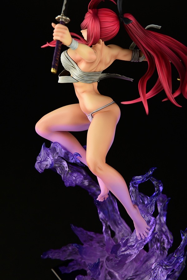 Fairy Tail - Erza Scarlet - 1/6 - Samurai Light Flame Manjo ver. Jet Black (Orca Toys) photo 3
