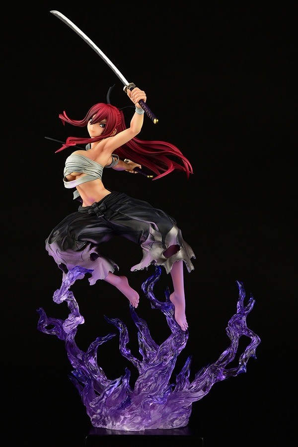 Fairy Tail - Erza Scarlet - 1/6 - Samurai Light Flame Manjo ver. Jet Black (Orca Toys) photo 10