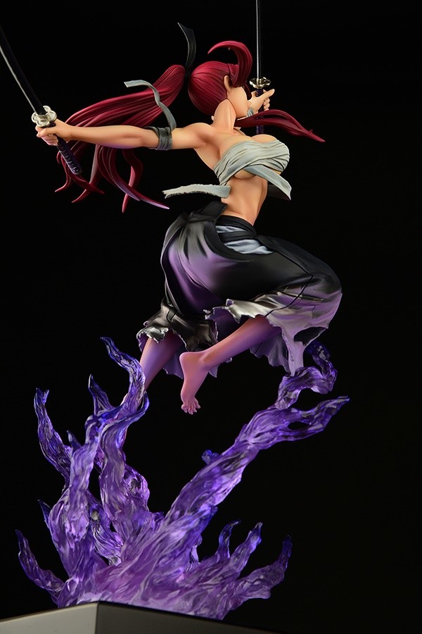 Fairy Tail - Erza Scarlet - 1/6 - Samurai Light Flame Manjo ver. Jet Black (Orca Toys) photo 17