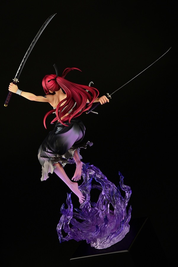 Fairy Tail - Erza Scarlet - 1/6 - Samurai Light Flame Manjo ver. Jet Black (Orca Toys) photo 19
