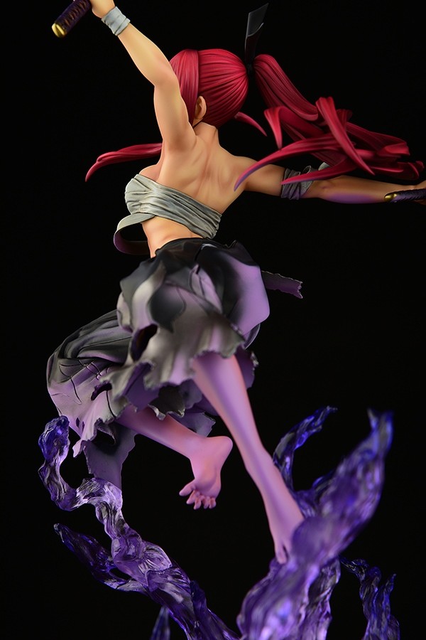 Fairy Tail - Erza Scarlet - 1/6 - Samurai Light Flame Manjo ver. Jet Black (Orca Toys) photo 22