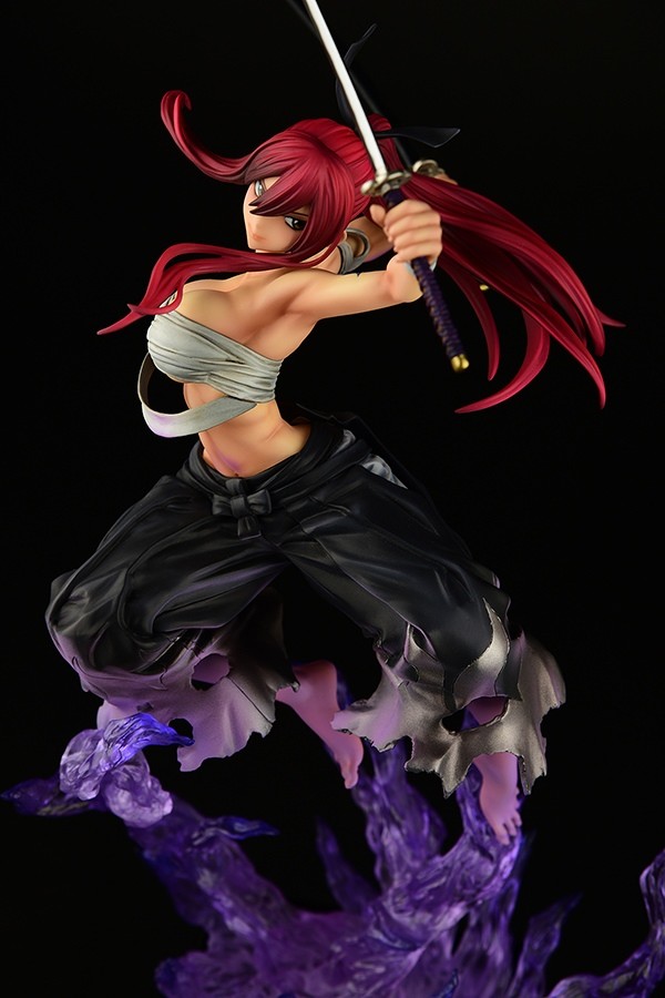 Fairy Tail - Erza Scarlet - 1/6 - Samurai Light Flame Manjo ver. Jet Black (Orca Toys) photo 23