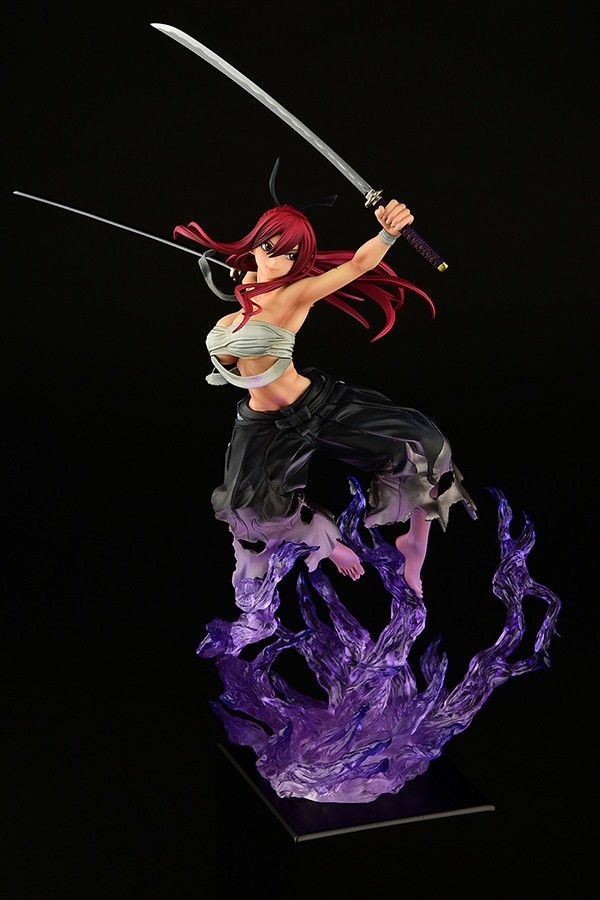 Fairy Tail - Erza Scarlet - 1/6 - Samurai Light Flame Manjo ver. Jet Black (Orca Toys) photo 28