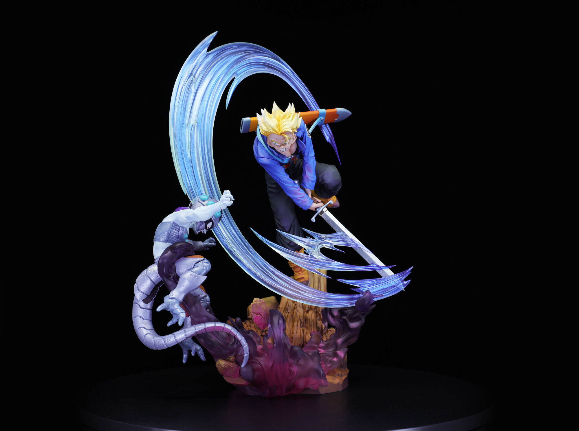 Dragon Ball Z - Future Trunks SSJ - Mecha Frieza - Chou Gekisen -Extra Battle- - Figuarts ZERO - Super Saiyan Trunks -The Second Super Saiyan- (Bandai Spirits) photo 16