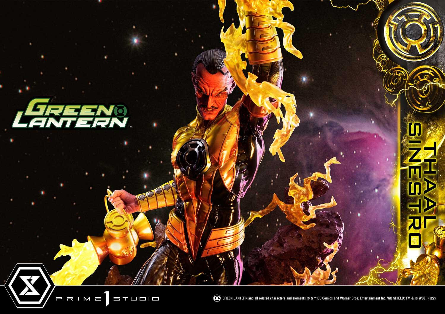 Green Lantern - Thaal Sinestro - Museum Masterline Series  (MMDC-60) - 1/3 (Prime 1 Studio) photo 14
