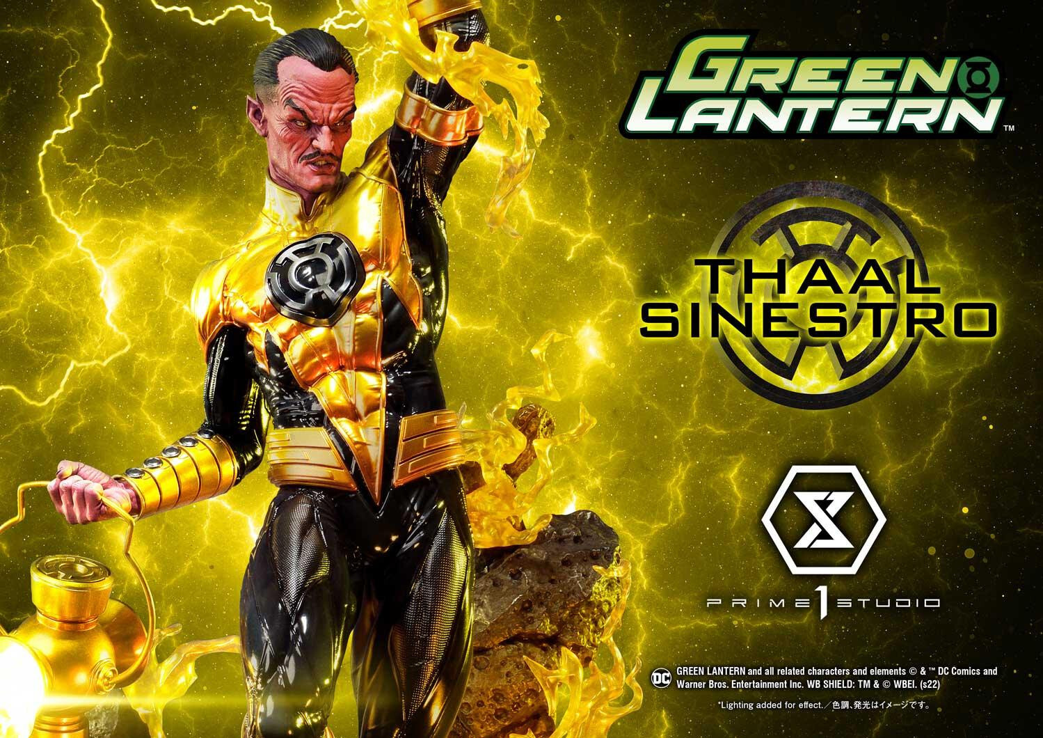 Green Lantern - Thaal Sinestro - Museum Masterline Series  (MMDC-60) - 1/3 (Prime 1 Studio) photo 34