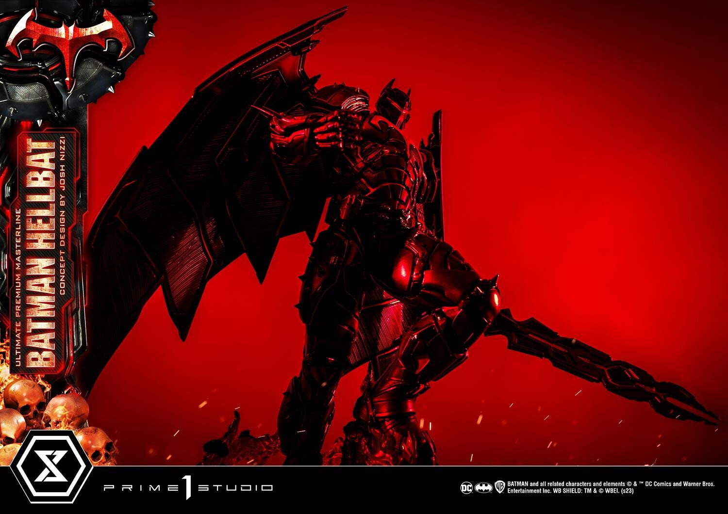 Justice League - Hellbat - Ultimate Premium Masterline (UPMDC-06) - 1/4 (Prime 1 Studio) photo 8