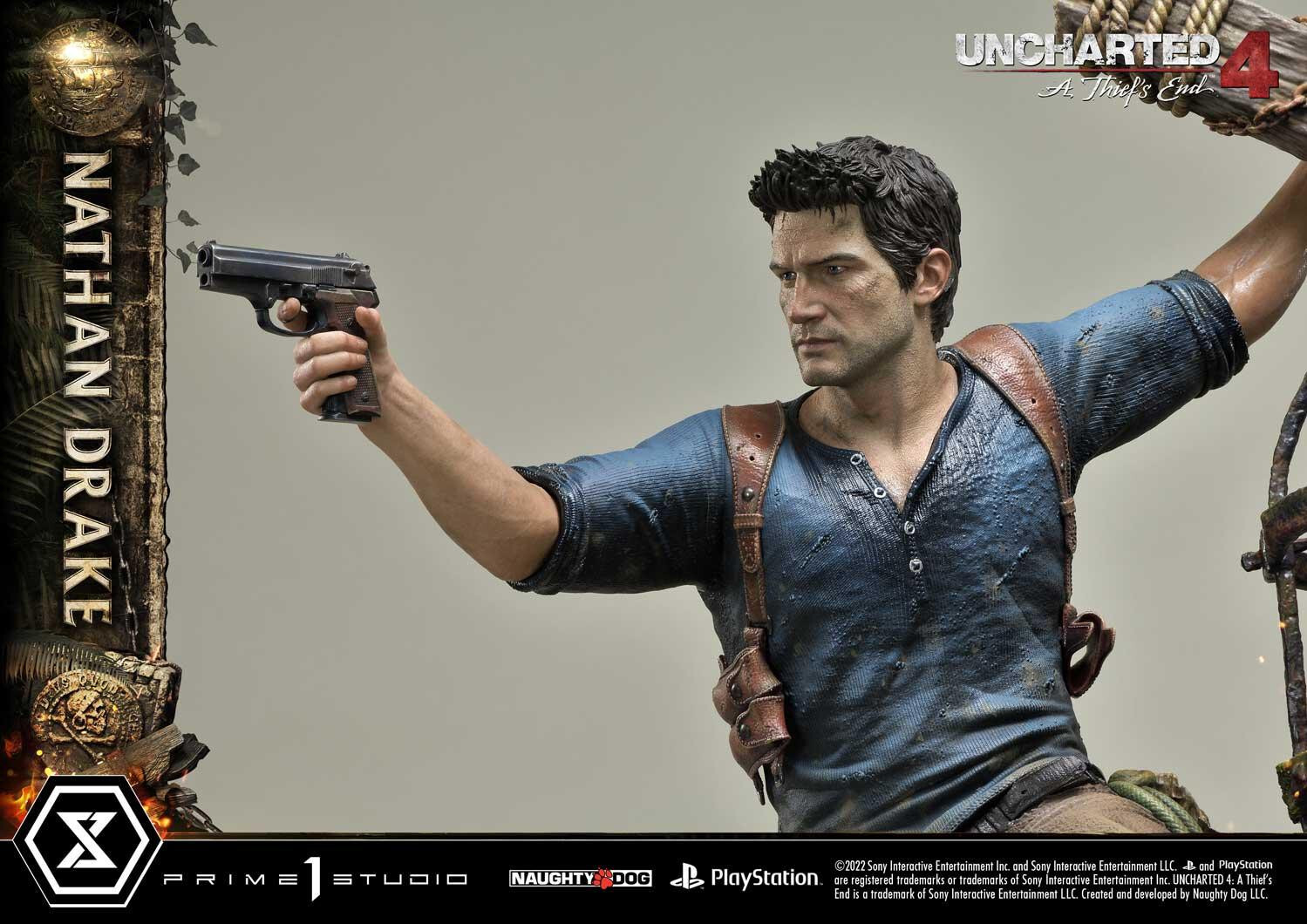 Uncharted 4: A Thief's End - Nathan Drake - Ultimate Premium Masterline  (UPMU4-01) - 1/4 (Prime 1 Studio) photo 2