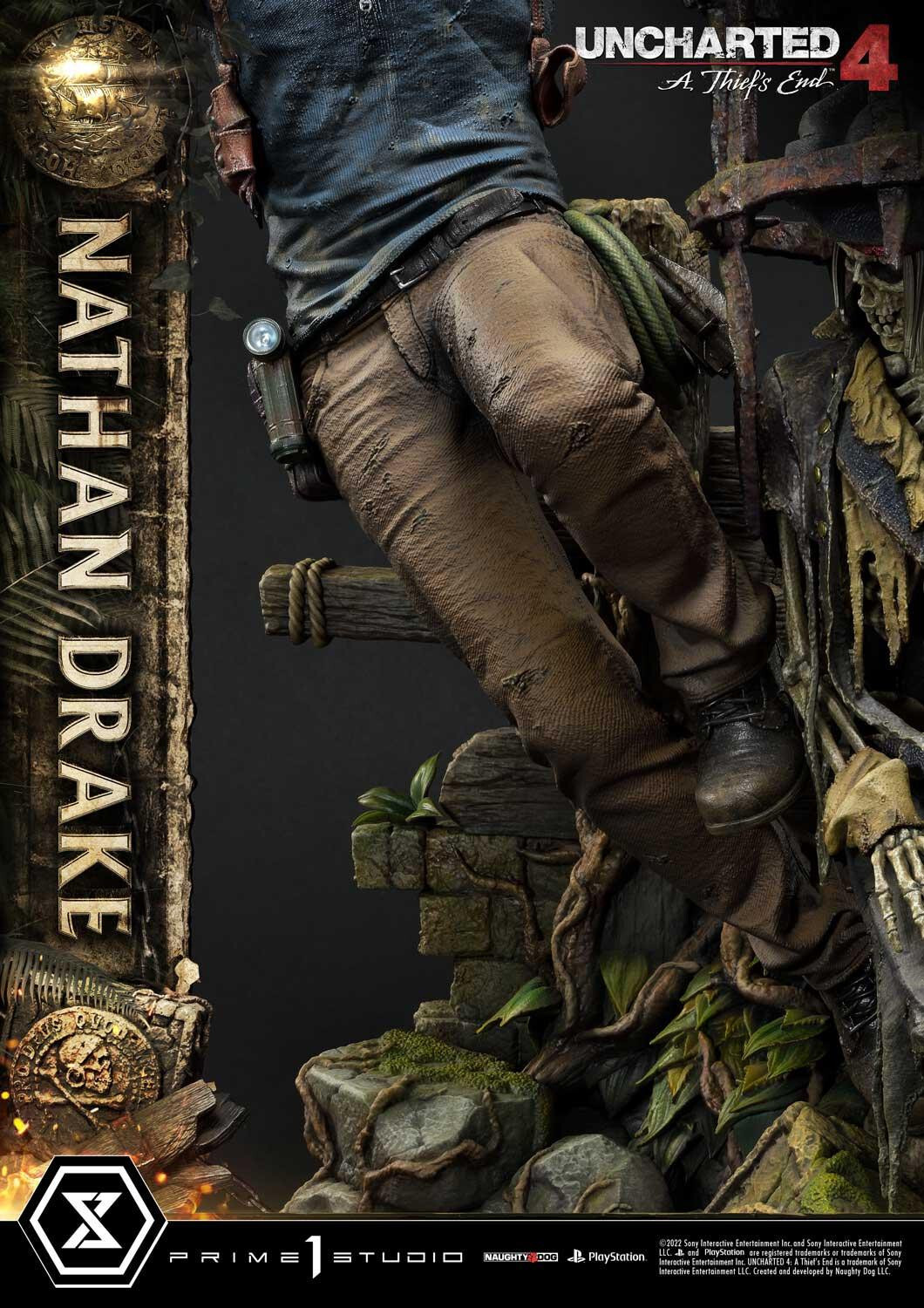 Uncharted 4: A Thief's End - Nathan Drake - Ultimate Premium Masterline  (UPMU4-01) - 1/4 (Prime 1 Studio) photo 6