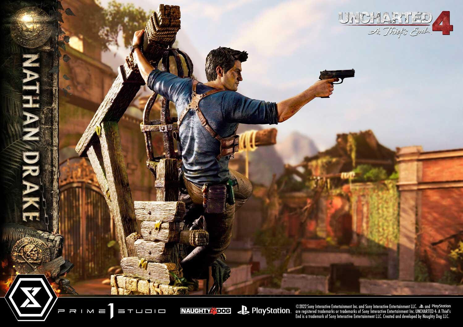 Uncharted 4: A Thief's End - Nathan Drake - Ultimate Premium Masterline  (UPMU4-01) - 1/4 (Prime 1 Studio) photo 11
