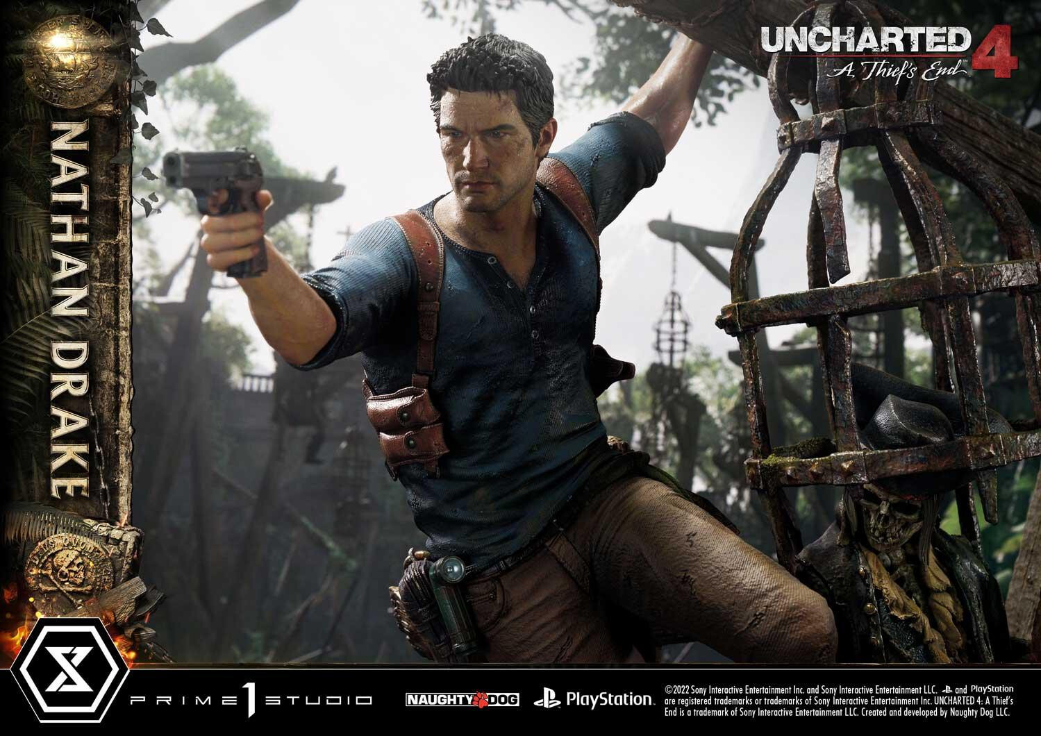 Uncharted 4: A Thief's End - Nathan Drake - Ultimate Premium Masterline  (UPMU4-01) - 1/4 (Prime 1 Studio) photo 12