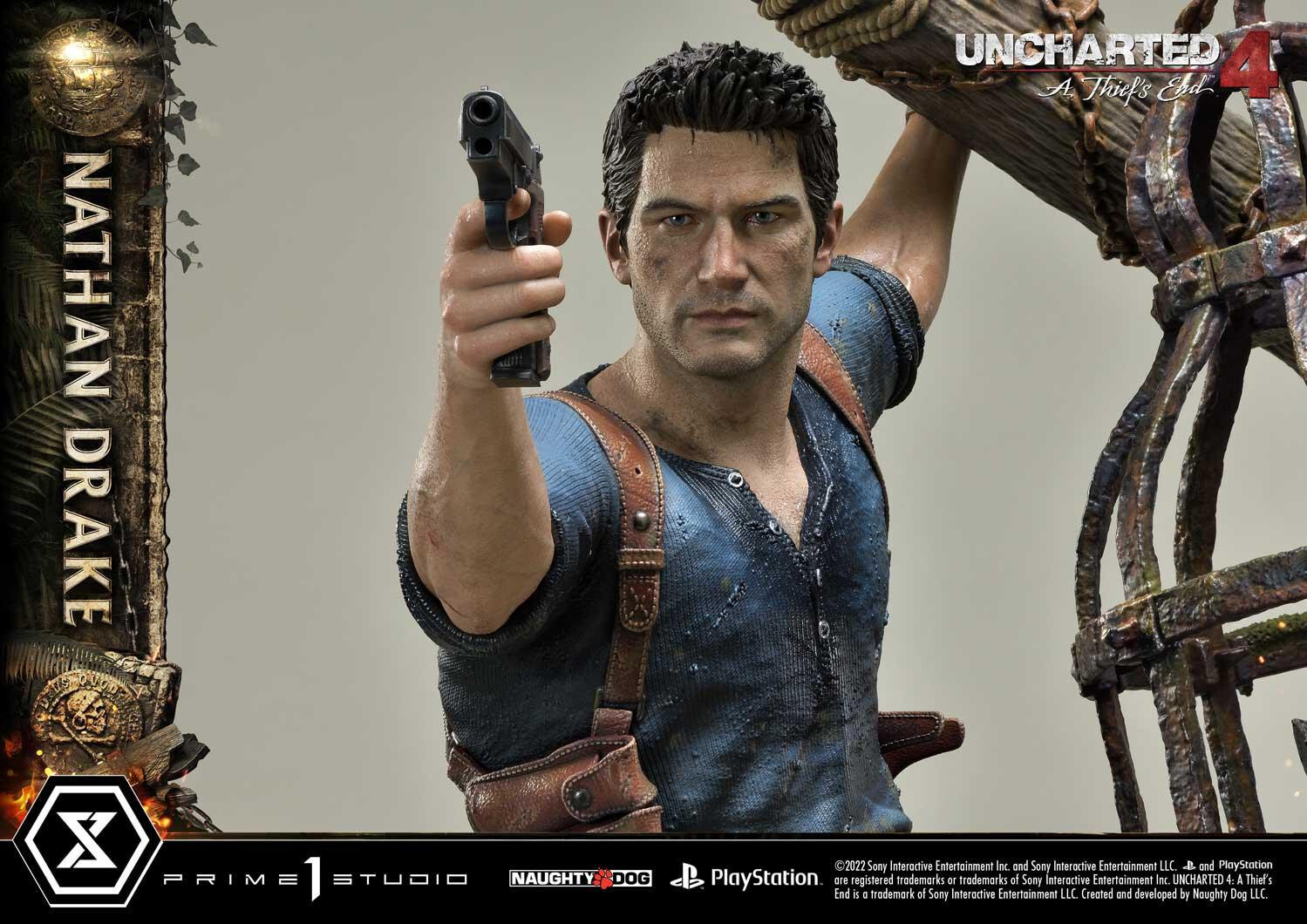 Uncharted 4: A Thief's End - Nathan Drake - Ultimate Premium Masterline  (UPMU4-01) - 1/4 (Prime 1 Studio) photo 15