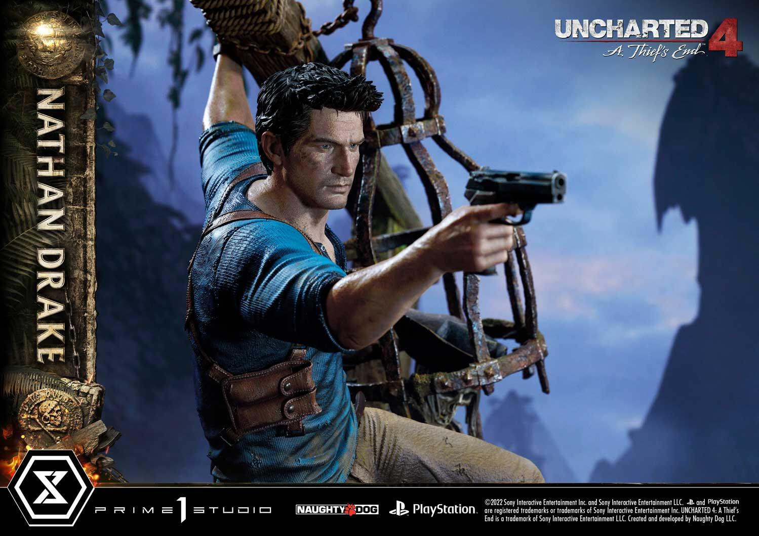 Uncharted 4: A Thief's End - Nathan Drake - Ultimate Premium Masterline  (UPMU4-01) - 1/4 (Prime 1 Studio) photo 39