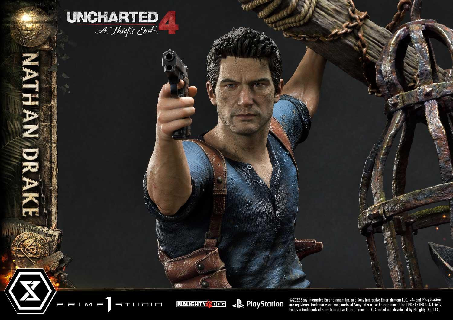 Uncharted 4: A Thief's End - Nathan Drake - Ultimate Premium Masterline  (UPMU4-01) - 1/4 (Prime 1 Studio) photo 40