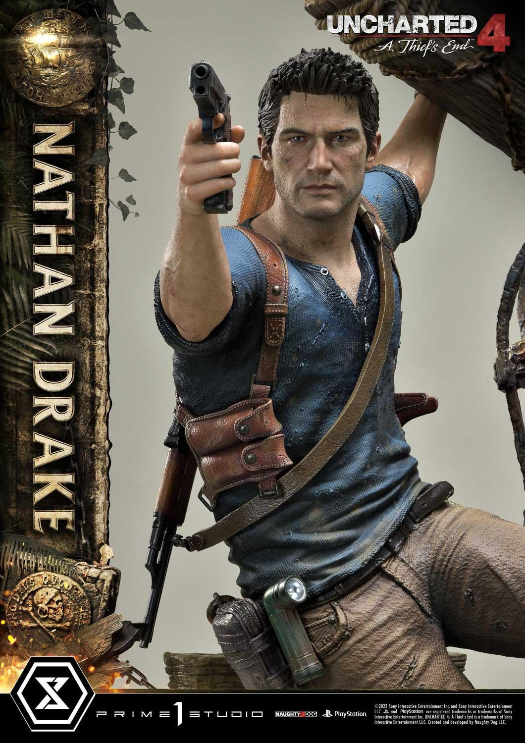Uncharted 4: A Thief's End - Nathan Drake - Ultimate Premium Masterline  (UPMU4-01) - 1/4 (Prime 1 Studio) photo 52