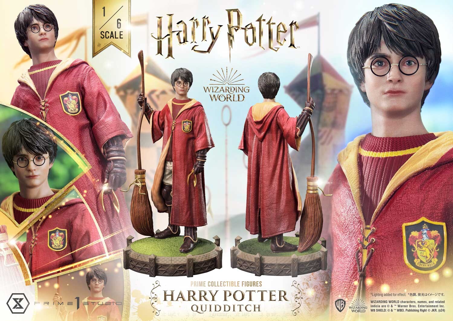 Harry Potter - Prime Collectible Figures (PCFHP-01) - 1/6 - Quidditch (Prime 1 Studio) photo 28