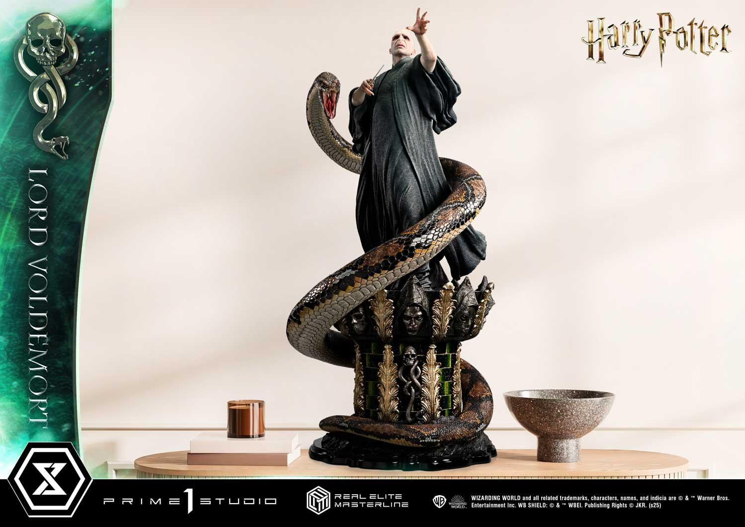 Harry Potter - Lord Voldemort - Nagini - Real Elite Masterline  (REMHP-01) - 1/4 (Prime 1 Studio) photo 6
