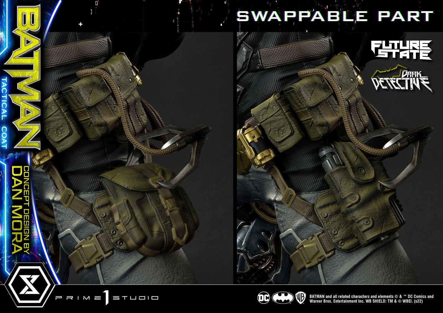 Future State: Dark Detective - Batman - Ultimate Premium Masterline (UPMDC-01) - 1/4 - Tactical Coat (Prime 1 Studio) photo 28