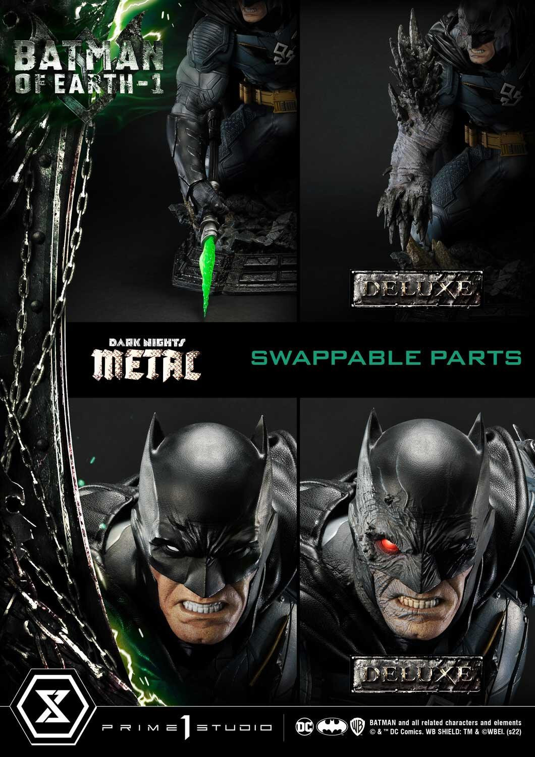 Dark Nights: Metal - Batman - Museum Masterline Series (MMDCMT-12DX) - 1/3 - Batman of Earth-1, DX Version (Prime 1 Studio) photo 5