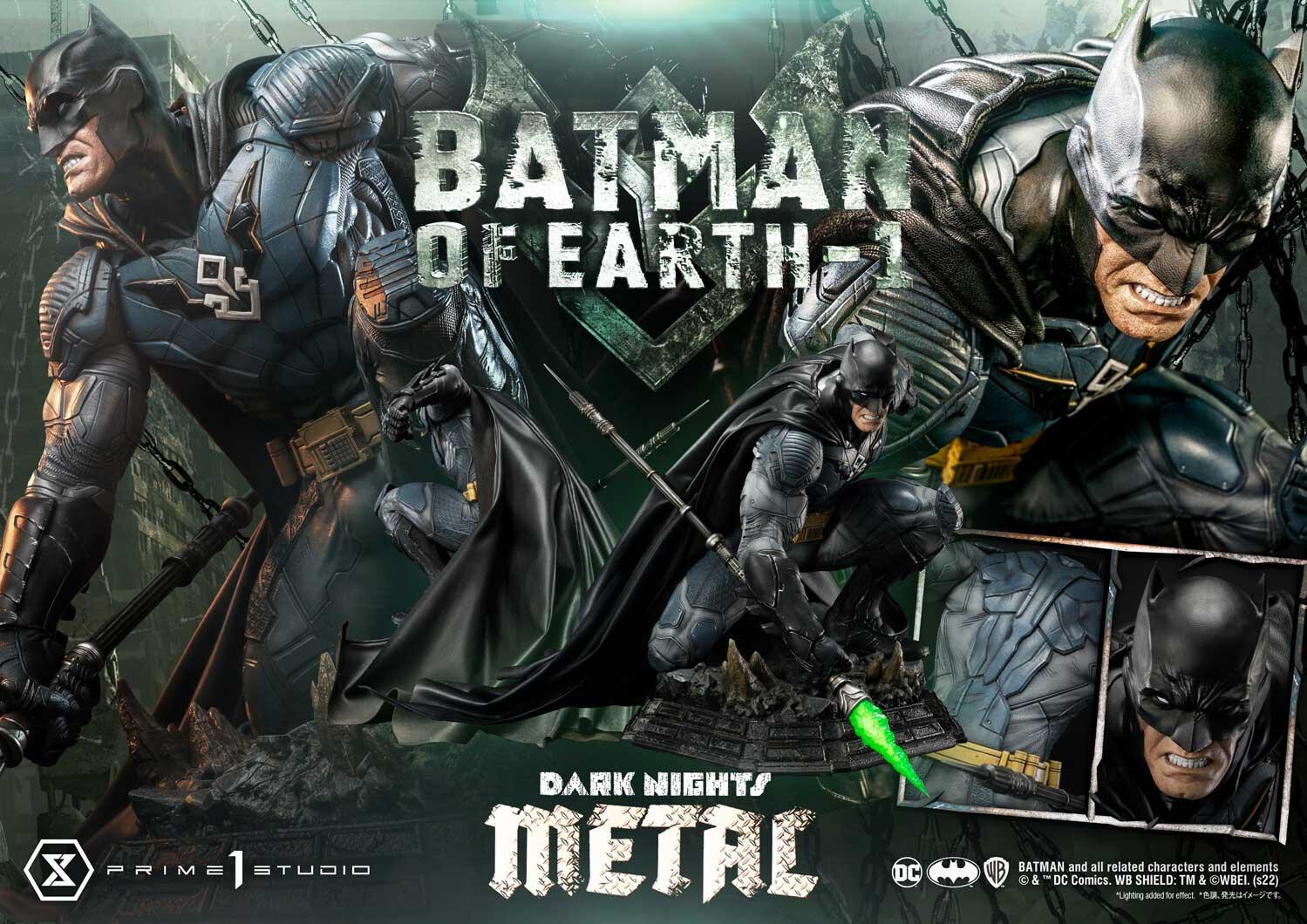 Dark Nights: Metal - Batman - Museum Masterline Series (MMDCMT-12DX) - 1/3 - Batman of Earth-1, DX Version (Prime 1 Studio) photo 53