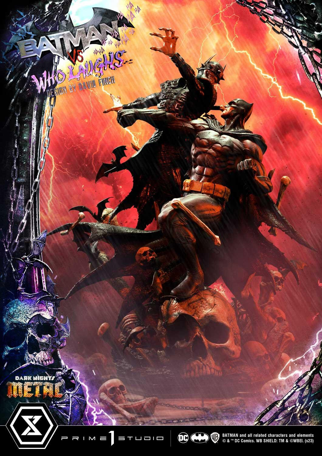 Dark Nights: Metal - Batman - The Batman Who Laughs - Ultimate Premium Masterline  (UPMDCMT-01) - 1/4 (Prime 1 Studio) photo 2