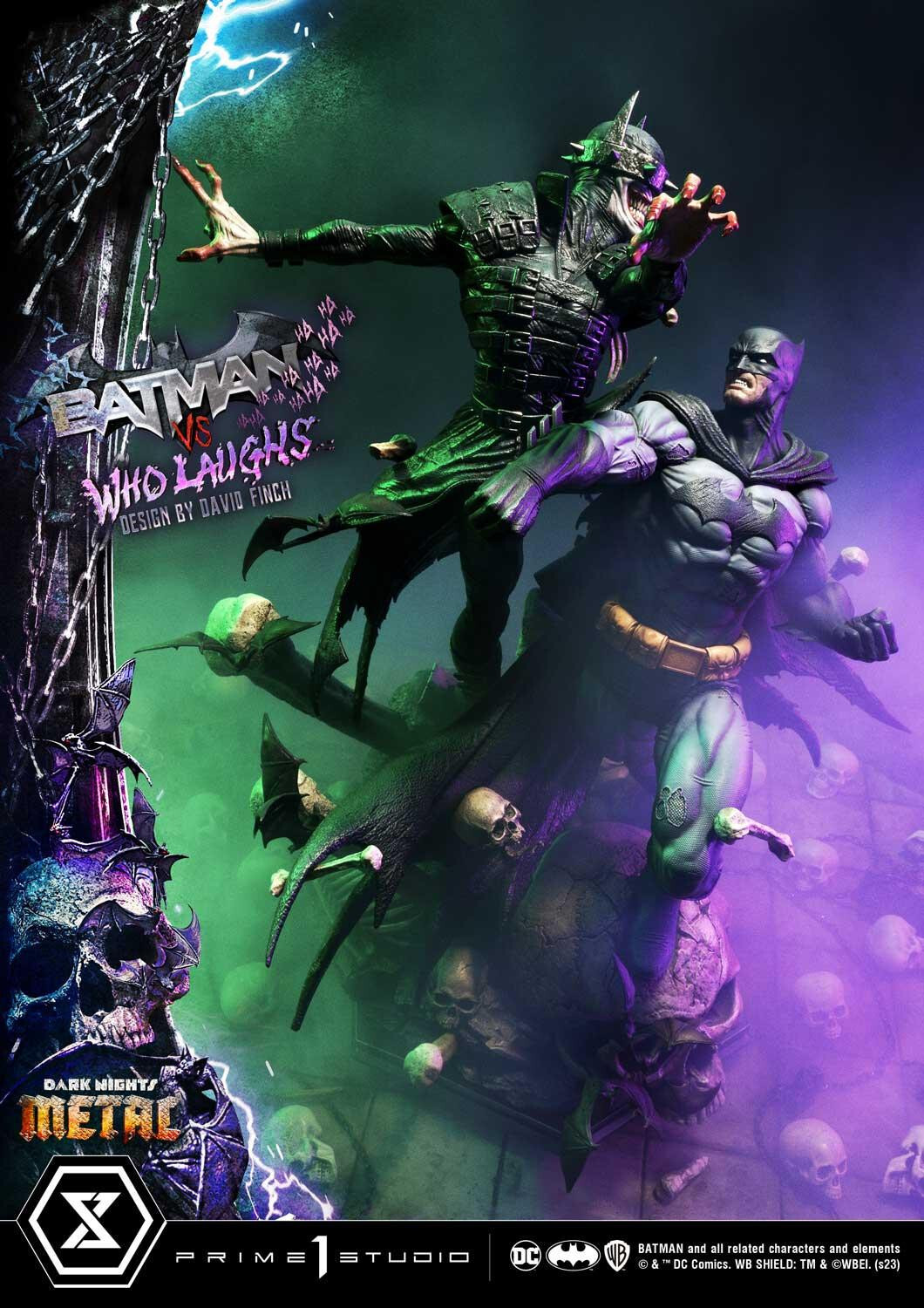 Dark Nights: Metal - Batman - The Batman Who Laughs - Ultimate Premium Masterline  (UPMDCMT-01) - 1/4 (Prime 1 Studio) photo 28