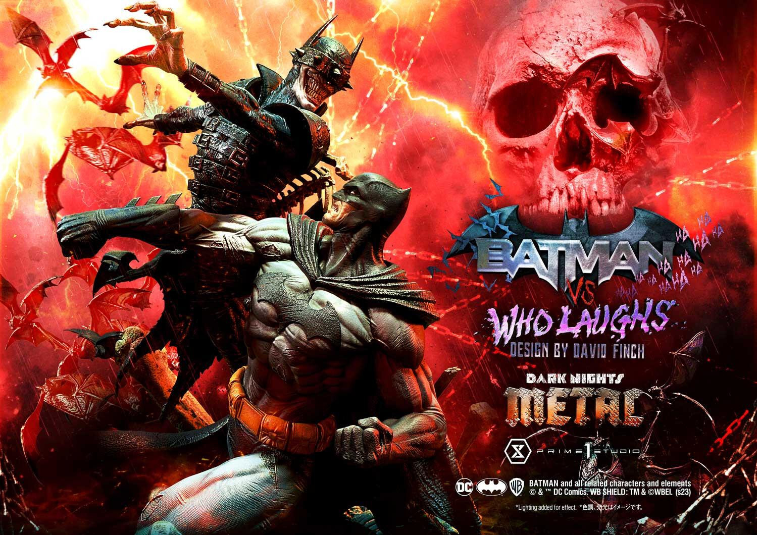 Dark Nights: Metal - Batman - The Batman Who Laughs - Ultimate Premium Masterline  (UPMDCMT-01) - 1/4 (Prime 1 Studio) photo 45