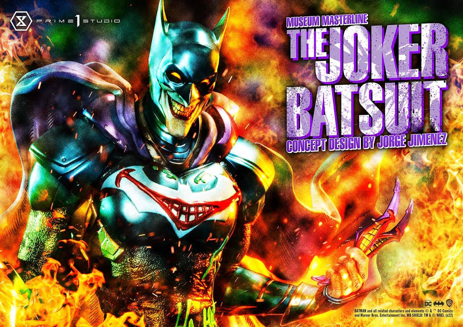 Batman - Joker - Museum Masterline Series  (MMDC-62) - 1/3 - The Joker Batsuit (Prime 1 Studio) photo 40