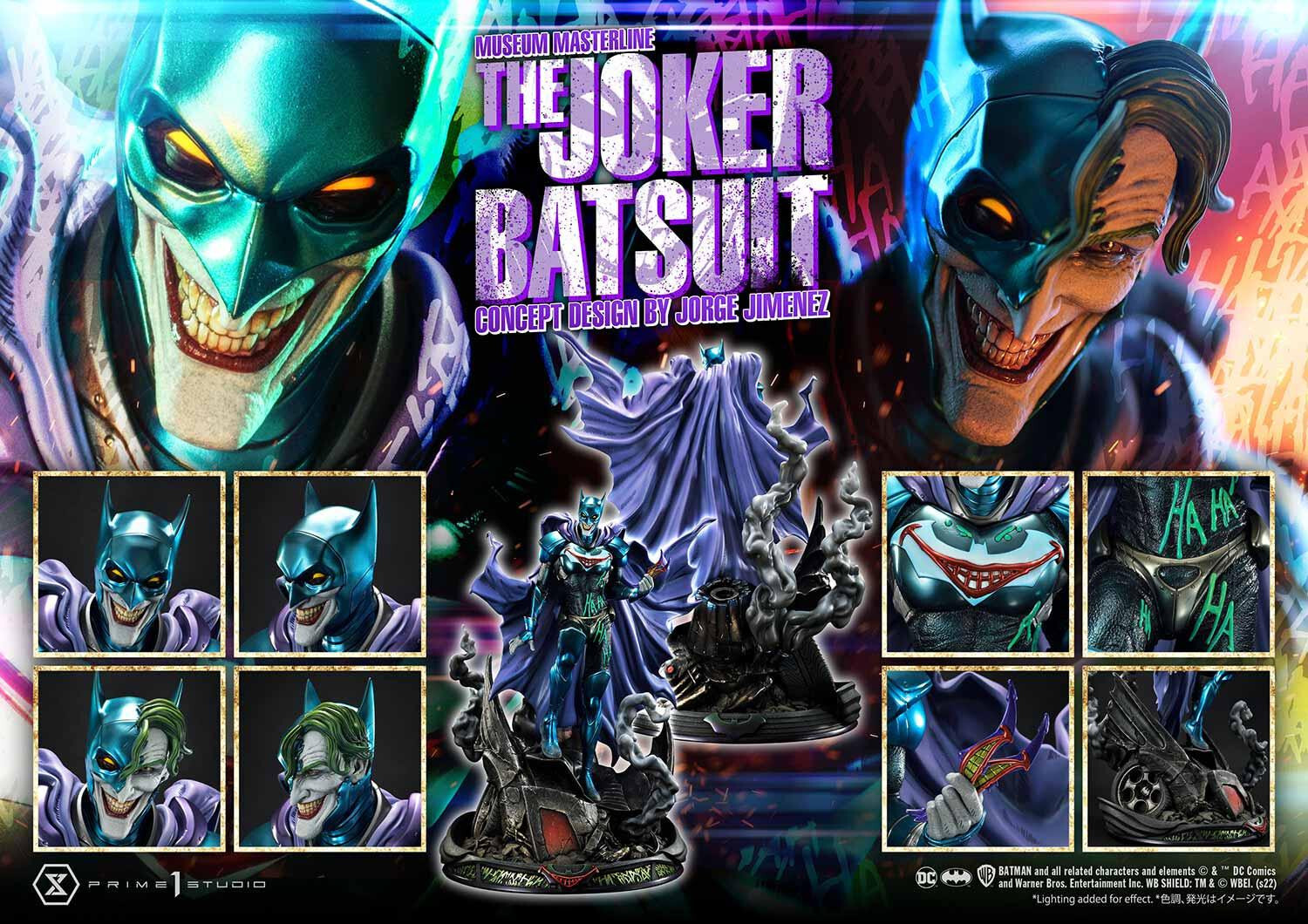 Batman - Joker - Museum Masterline Series  (MMDC-62) - 1/3 - The Joker Batsuit (Prime 1 Studio) photo 51