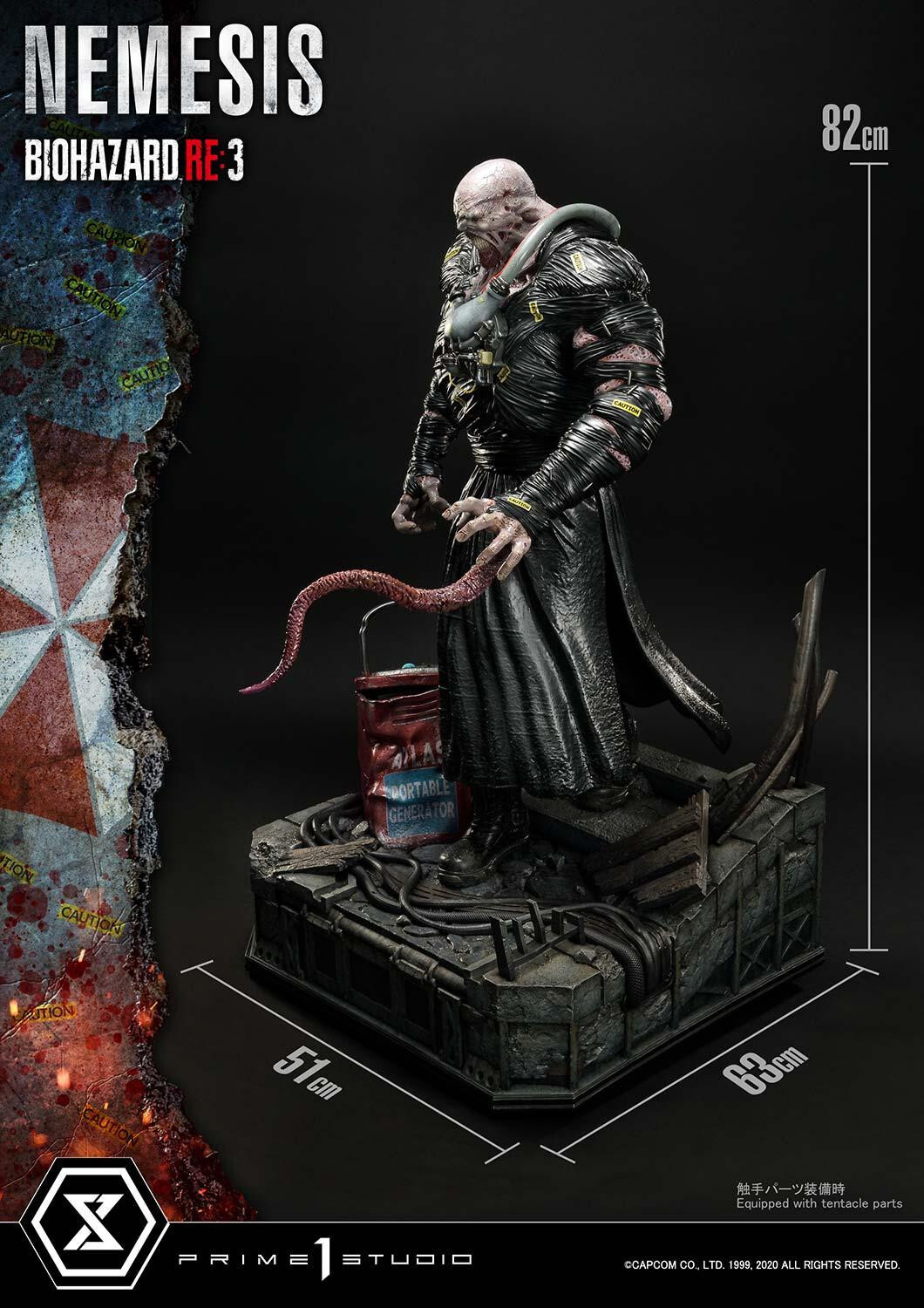 Biohazard Re:3 - Nemesis T-Gata - Ultimate Premium Masterline (UPMRE3-02DX) - 1/4 - DX Version (Prime 1 Studio) photo 70