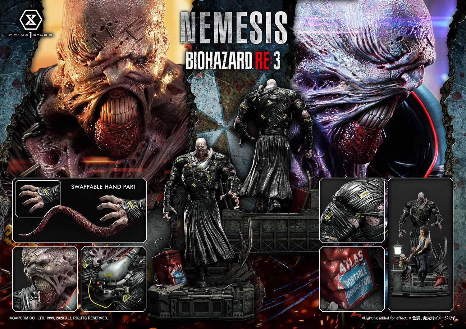 Biohazard Re:3 - Nemesis T-Gata - Ultimate Premium Masterline (UPMRE3-02DX) - 1/4 - DX Version (Prime 1 Studio) photo 72