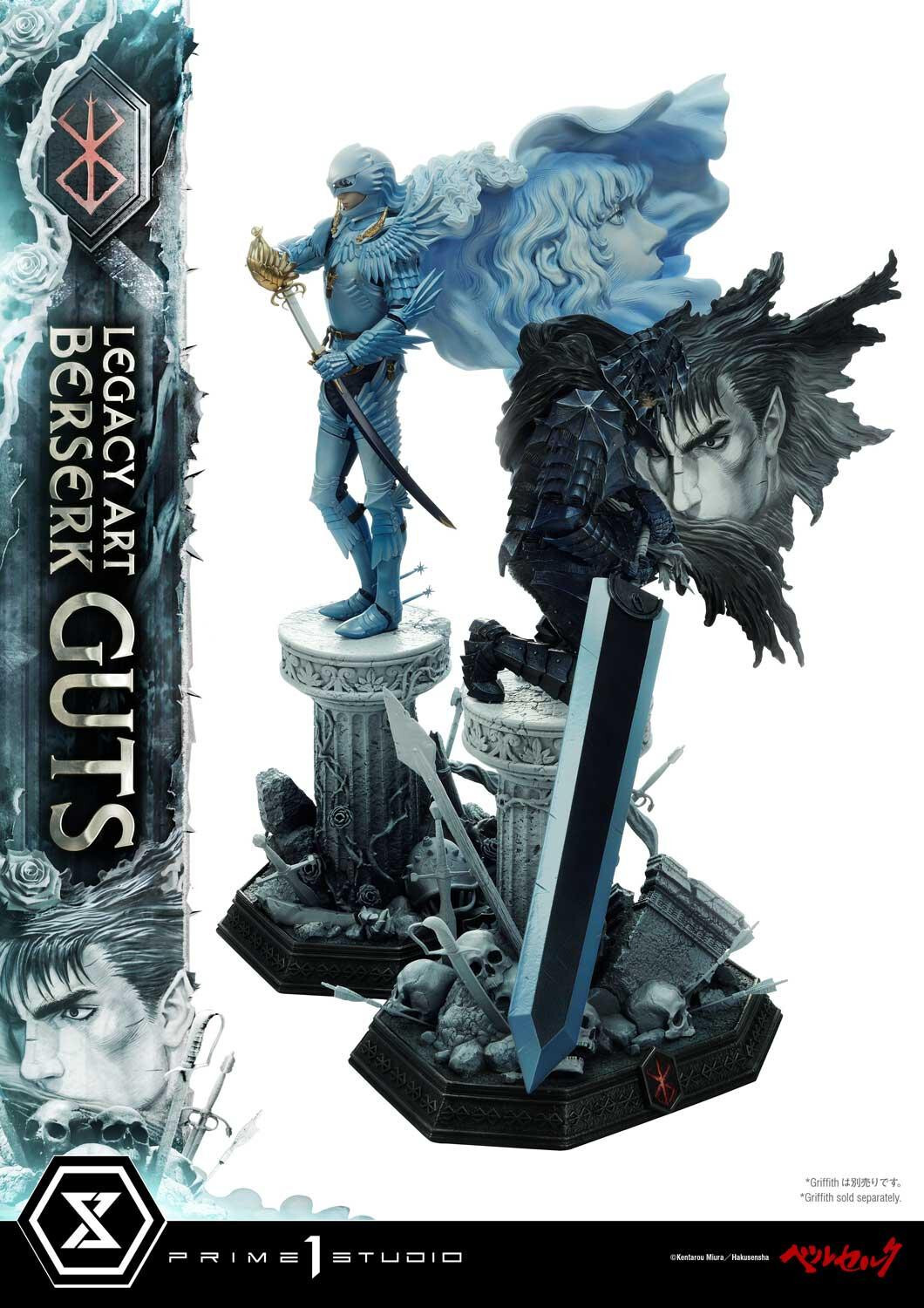 Berserk - Griffith - Legacy Art Collection  (LABR-02S) - 1/6 - Bonus Version (Prime 1 Studio) photo 21