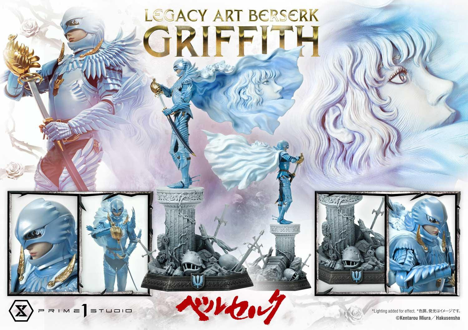 Berserk - Griffith - Legacy Art Collection  (LABR-02S) - 1/6 - Bonus Version (Prime 1 Studio) photo 39