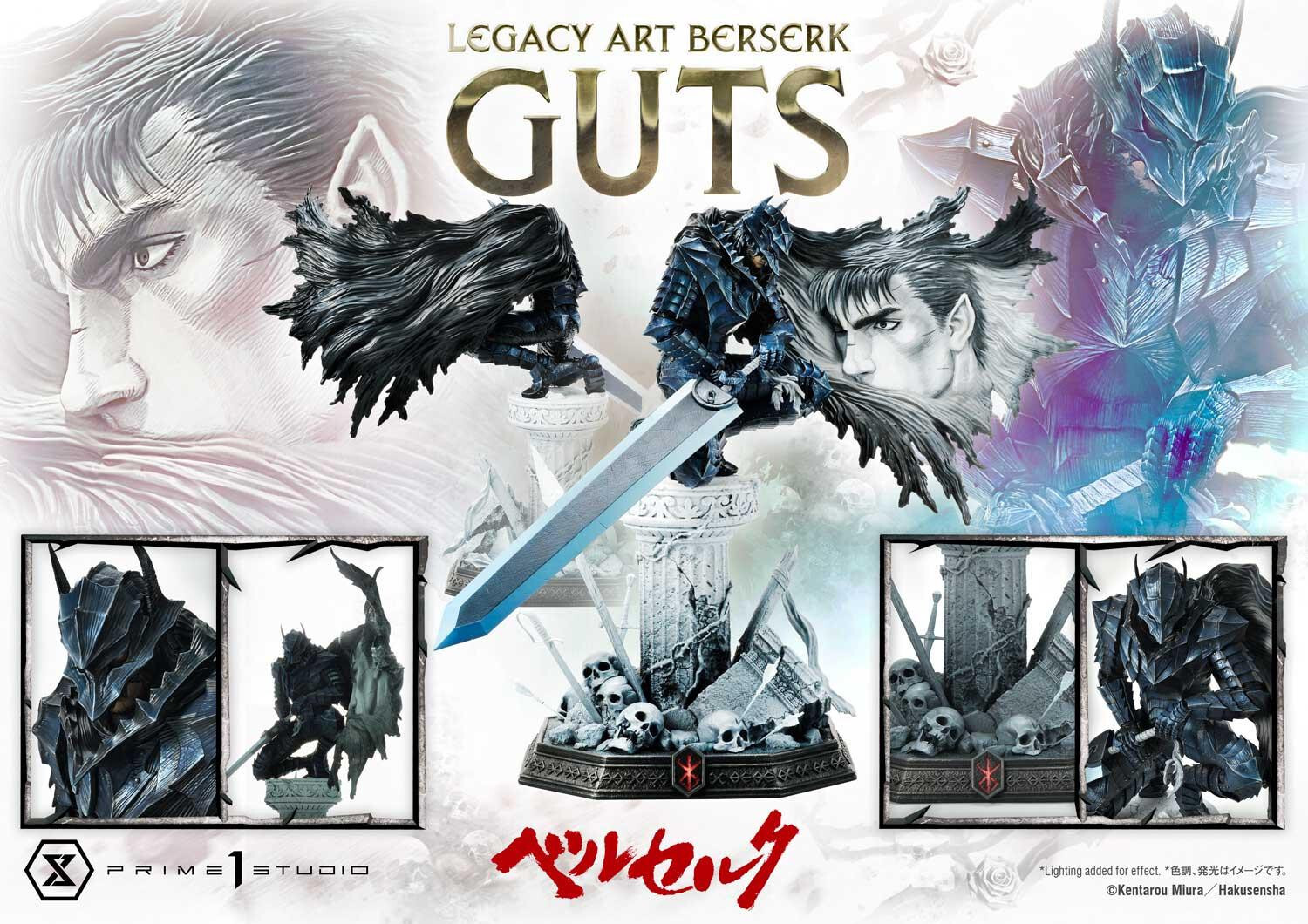 Berserk - Guts - Legacy Art Collection  (LABR-01S) - 1/6 - Bonus Version (Prime 1 Studio) photo 17
