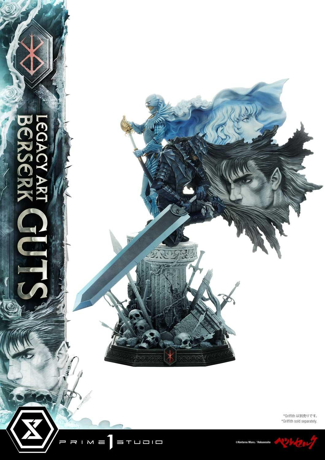 Berserk - Guts - Legacy Art Collection  (LABR-01S) - 1/6 - Bonus Version (Prime 1 Studio) photo 30
