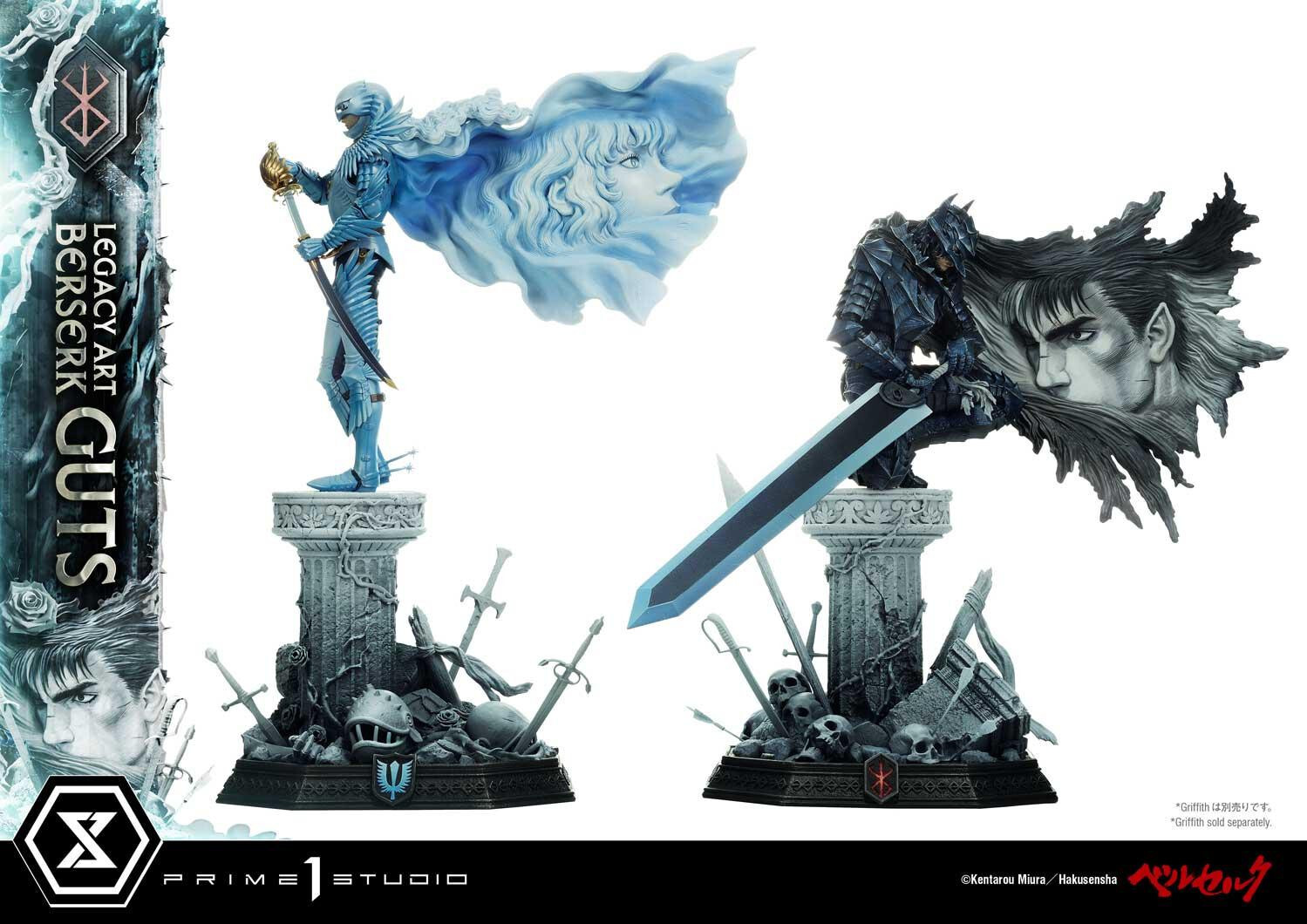 Berserk - Guts - Legacy Art Collection  (LABR-01S) - 1/6 - Bonus Version (Prime 1 Studio) photo 34