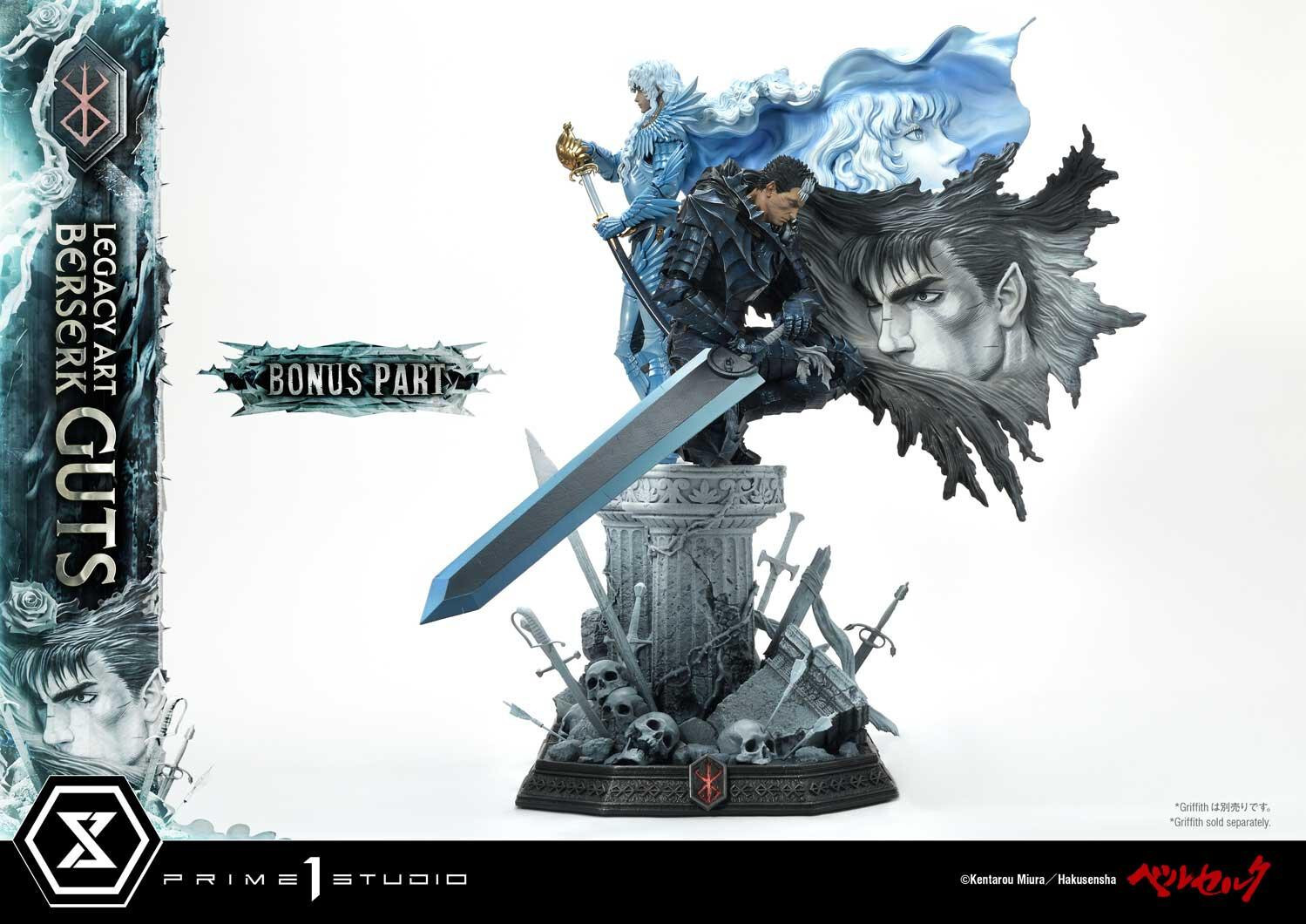 Berserk - Guts - Legacy Art Collection  (LABR-01S) - 1/6 - Bonus Version (Prime 1 Studio) photo 91