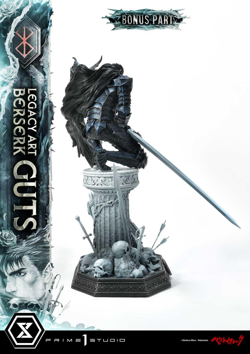 Berserk - Guts - Legacy Art Collection  (LABR-01S) - 1/6 - Bonus Version (Prime 1 Studio) photo 95