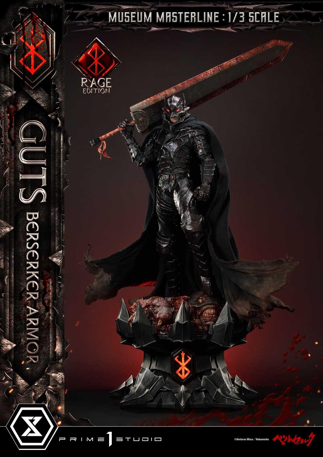 Berserk - Guts - Museum Masterline Series  (MMBR-03) - 1/3 - Berserker Armor, Rage Edition (Prime 1 Studio) photo 20