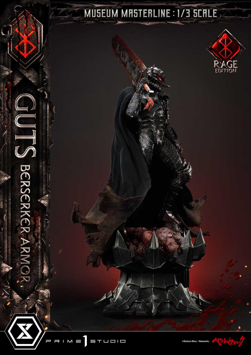 Berserk - Guts - Museum Masterline Series  (MMBR-03) - 1/3 - Berserker Armor, Rage Edition (Prime 1 Studio) photo 22